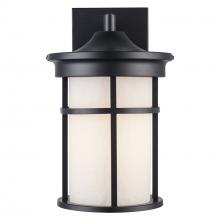 Trans Globe 40381 BK-FR - 1LT WALL LANTERN-MD-CRACKELD W